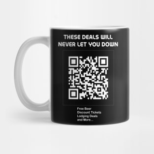 Rickroll QR Code Mug